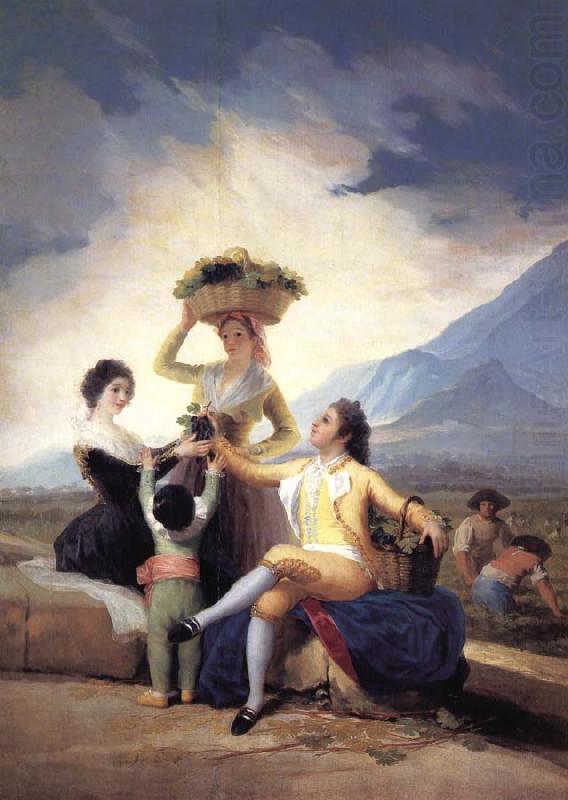 Francisco Goya Autumn oil painting picture